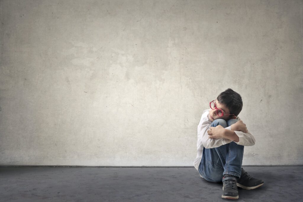 Alone child
